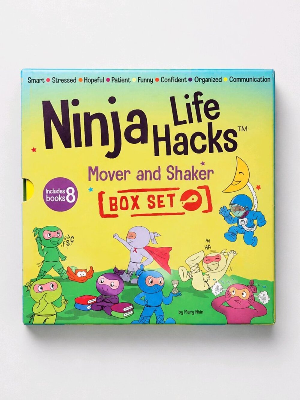 Ninja Life Hacks Mover and Shaker 8 Books Box Set ( Damage Box )